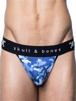 Skull & Bones Camo Jock Underwear Night Blue Größe S