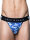 Skull & Bones Camo Jock Underwear Night Blue Größe S