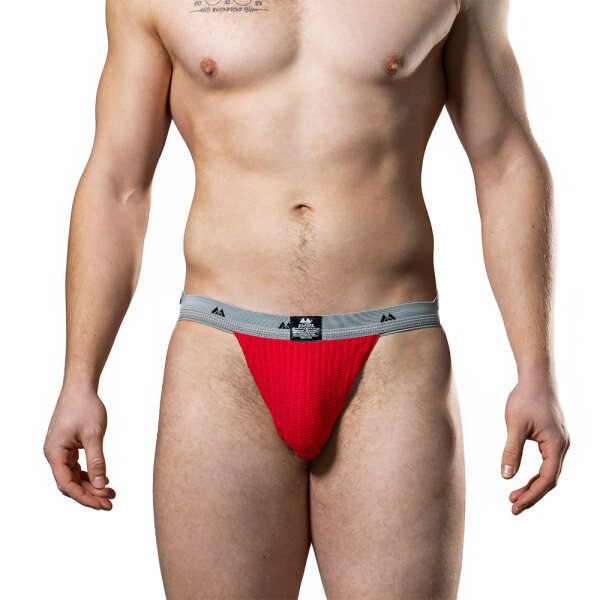 MM Original Jock Collection - 1 - Red / Grey Größe M