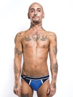 Mister B URBAN Mission Jockstrap Blue Größe S