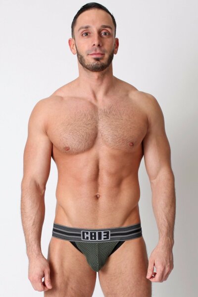 CELLBLOCK 13 Dragnet Jockstrap Army Grün Größe M