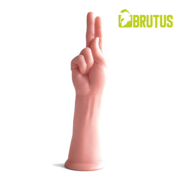 BRUTUS ZWEI-FINGER-Hand-Dildo / Ø 6,7 x 28 cm