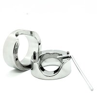 BLACK LABEL Combi Cock Ring + Ball Stretcher