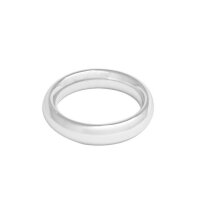 BLACK LABEL Stainless Steel Donut Ring 55 mm