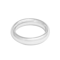 BLACK LABEL Stainless Steel Donut Ring