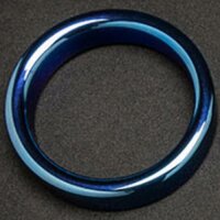 Stainless Steel BlueBoy 8 mm. Donut Cock Ring 40 mm