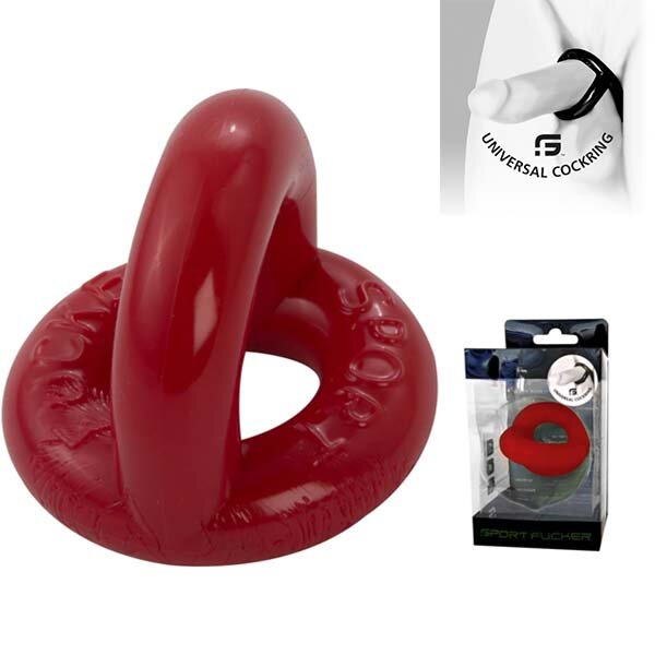 SPORT FUCKER TPR Cock Ring Red