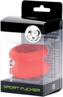 SPORT FUCKER TPE Muscle Ball Stretcher - Red