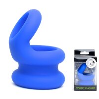 SPORT FUCKER Liquid Silicone Switch Hitter - Blue