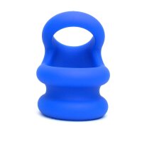 SPORT FUCKER Liquid Silicone Switch Hitter - Blue