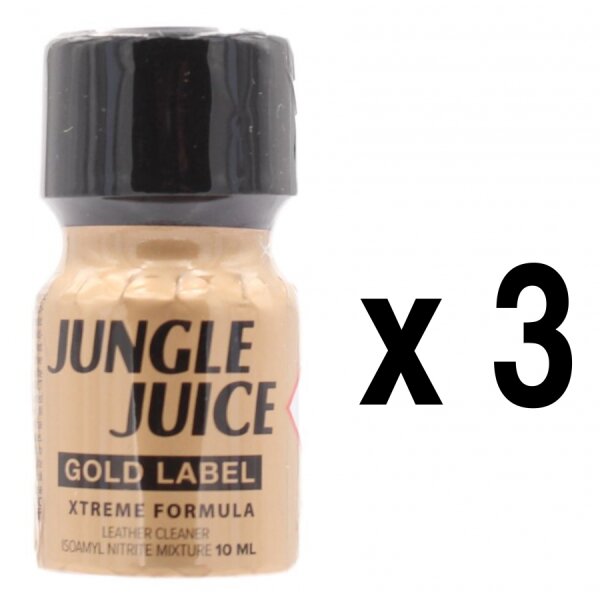 3 x BGP Jungle Juice Gold Label zu 10 ml (*)