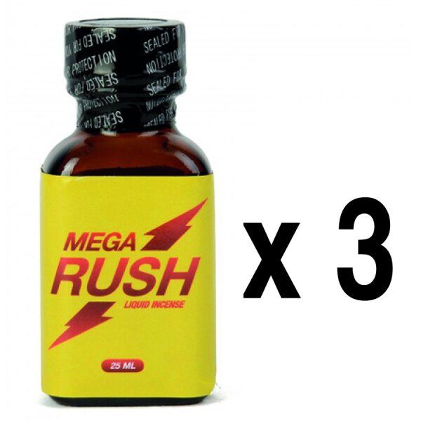 3 x BGP Mega Rush 25 ml (*)