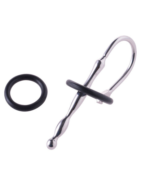 BLACK LABEL Stainless Steel | Silicone Urethral Stretcher - Groovy