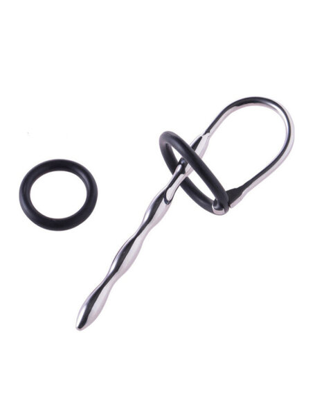 BLACK LABEL Stainless Steel | Silicone Urethral Stretcher - Wavey