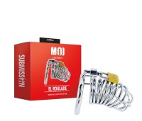 MOI El Roulade | Chromed Male Chastity Device Ø 50...