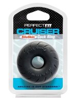 Perfect Fit Fat Boy SilaSkin Cruiser Ring - Black