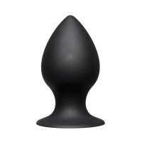 Ace Premium Silicone Anal Plug Small - Black Ø 4,2 cm / Länge 7,8 cm