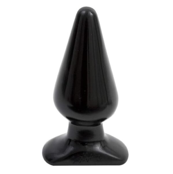 Classic Butt Plug Large - Black Ø 6 x 14 cm