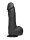 The Perfect Cock Standard  (7.5 inch) - Black Ø 5 cm / Länge 19 cm