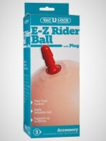 Vac-U-Lock - E-Z Rider Ball With Plug - White