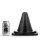 All Black Traffic Cone 19 cm. [AB68]