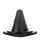 All Black Traffic Cone 19 cm. [AB68]