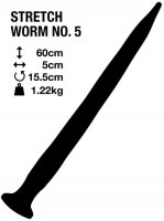 Stretch Worm No. 5 / Ø 5 x 60 cm