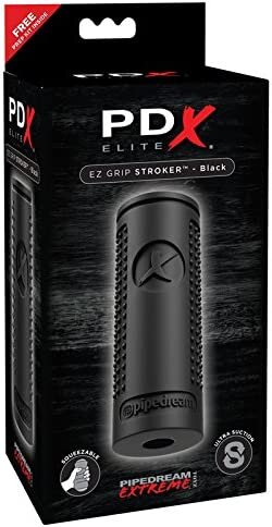 PDX Elite EZ Grip Stroker Black