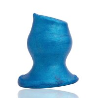 OXBALLS [SIL] Pighole 4 Hollow Plug - Blueballs XL