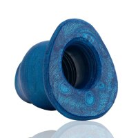 OXBALLS [SIL] Pighole 4 Hollow Plug - Blueballs XL