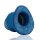 OXBALLS [SIL] Pighole 4 Hollow Plug - Blueballs XL