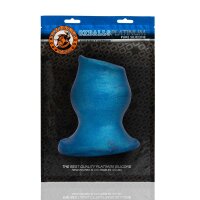 OXBALLS [SIL] Pighole 5 Hollow Plug - Blueballs XXL