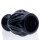 OXBALLS [SIL] Pighole Squeal FF Veiny Hollow Plug - Black