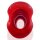 OXBALLS [SIL] Pighole Squeal FF Veiny Hollow Plug - Red