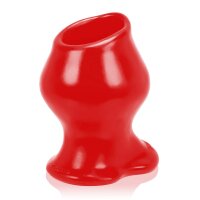 OXBALLS [SIL] Pighole FF Hollow Plug - Red