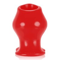 OXBALLS [SIL] Pighole FF Hollow Plug - Red