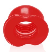 OXBALLS [SIL] Pighole FF Hollow Plug - Red