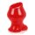 OXBALLS [SIL] Pighole FF Hollow Plug - Red