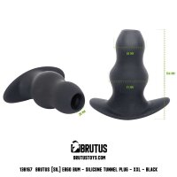 BRUTUS Ergo Bum - Silicone Tunnel Plug XXL