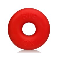 OXBALLS [SIL|TPR] Big Ox Cockring - Red Ice