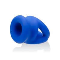 OXBALLS [SIL|TPR] Tri-Squeeze Stretch Sling - Cobalt Blue Ice