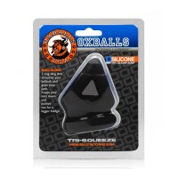 OXBALLS [SIL|TPR] Tri-Squeeze Stretch Sling - Black Ice