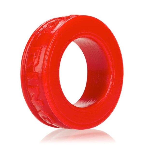 OXBALLS [SIL] Pig-Ring Cockring - Red