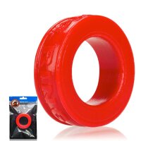 OXBALLS [SIL] Pig-Ring Cockring - Red