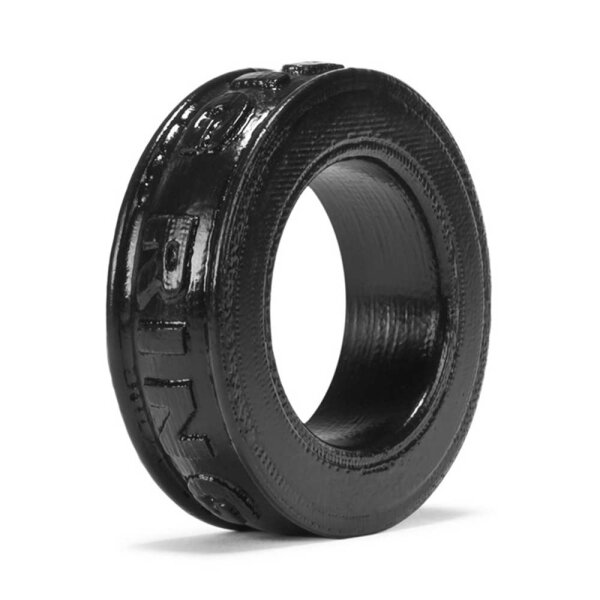 OXBALLS [SIL] Pig-Ring Cockring - Black