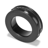 OXBALLS [SIL] Pig-Ring Cockring - Black