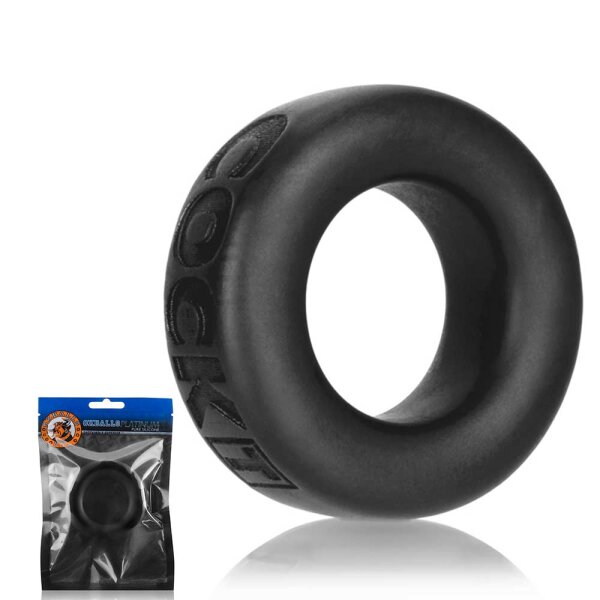 OXBALLS [SIL] Cock-T Cockring - Silicone Smoosh - Black