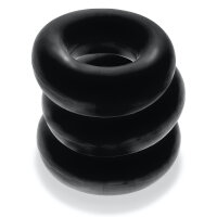 OXBALLS [TPR] Fat Willy Cockring 3-Pack - Black