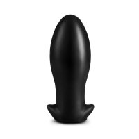 Dragon Egg Soft Silicone Butt Plug S Black Ø 4,5 cm / Länge 12 cm