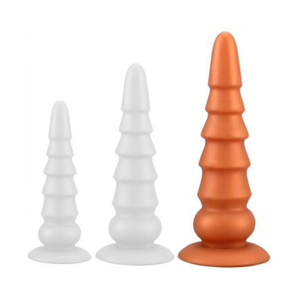 TheAssGasm Pagoda Soft Anal Beads L Ø 7,2 cm / Länge 30 cm